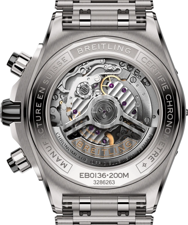 Breitling,Chronomat 44mm,44mm,Ceramic,Titanium,Grey,Automatic,Chronograph,Day,EB0136251M1E1