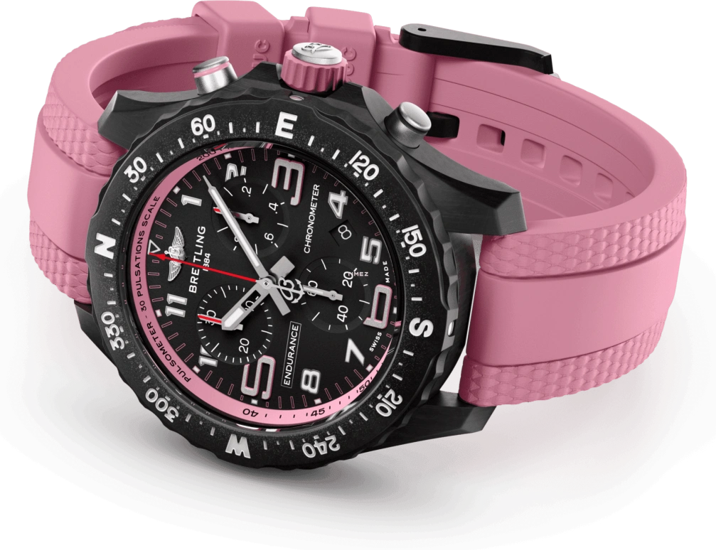 Breitling,Endurance Pro 38mm,38mm,Titaplast,Black,Quartz,Chronograph,Day,X83310D41B1S1