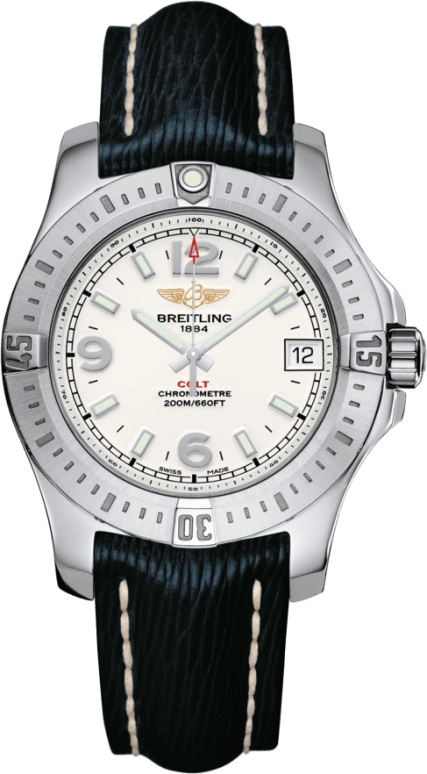 Breitling,Colt 36mm,36mm,Stainless Steel,Silver,Quartz,Date,26280hours,A7438911,A7438911/G803/256X/A16D.1