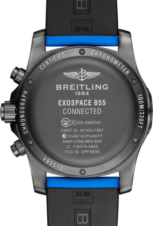 Breitling,Exospace 46mm,46mm,Titanium,Black,Quartz,Countdown,Chronograph,Perpetual Calendar,Month,In-house Caliber,Sapphire,Crystal Glass,VB5510H21B1S1