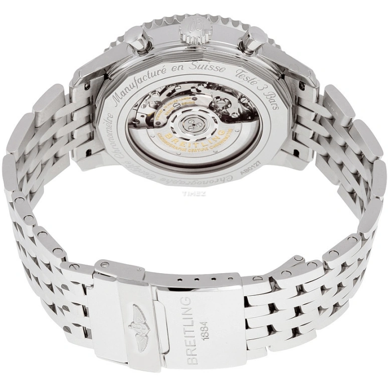 Breitling,Navitimer 46mm,46mm,Stainless Steel,Blue,Automatic,Chronograph,Day,AB012721,AB012721/C889/453A