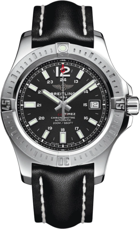 Breitling,Colt 41mm,41mm,Stainless Steel,Black,Automatic,40hours,In-house Caliber,A1731311,A1731311.BE90.428X.A18BA.1