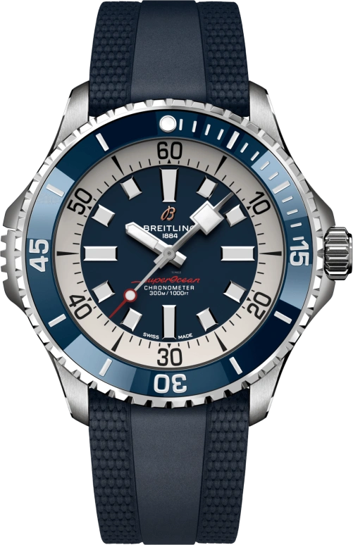 Breitling,Superocean 46mm,46mm,Stainless Steel,Automatic,40hours,In-house Caliber,A17378E71C1S1