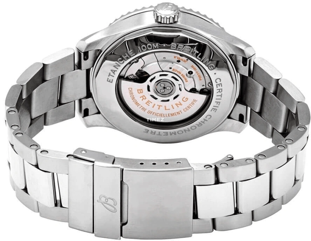 Breitling,Aviatior 8 43mm,43mm,Stainless Steel,Black,Automatic,Day,World Time,AB3521U41B1A1