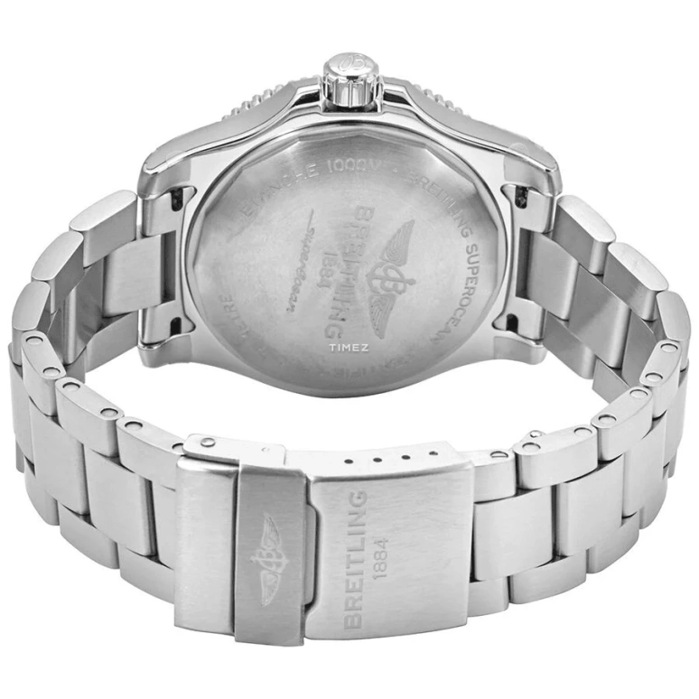 Breitling,Superocean 44mm,44mm,Stainless Steel,Yellow,Automatic,Day,40hours,A17367021I1A1