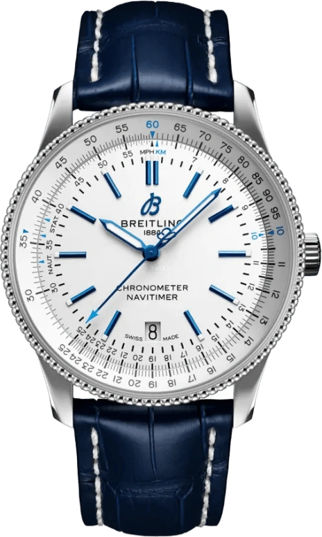 Breitling,Navitimer 41mm,41mm,Stainless Steel,Silver,Automatic,Chronograph,Date,Anti-magnetic,A173263A1G1P1