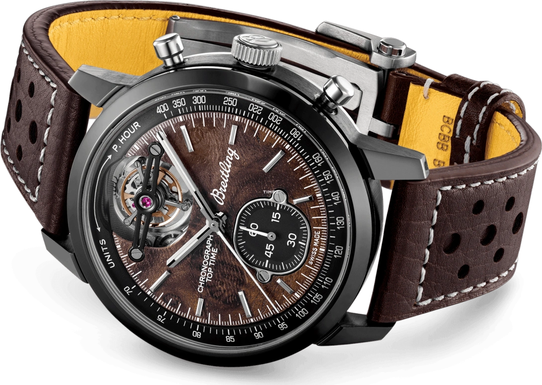 Breitling,Top Time 44mm,44mm,Ceramic,Titanium,Coffee,Automatic,Chronograph,Tourbillon,SB21252A1Q1X1