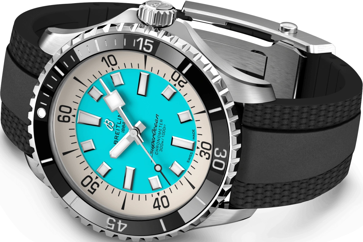 Breitling,Superocean 44mm,44mm,Stainless Steel,Automatic,40hours,In-house Caliber,A17376211L2S1