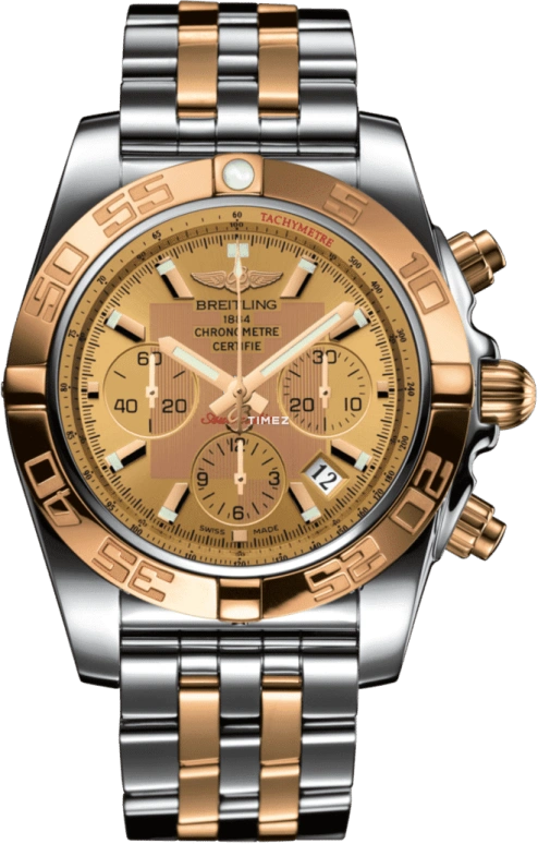 Breitling,Colt 44mm,44mm,Stainless Steel,Gold,Automatic,CB011012,CB011012/H548/388C
