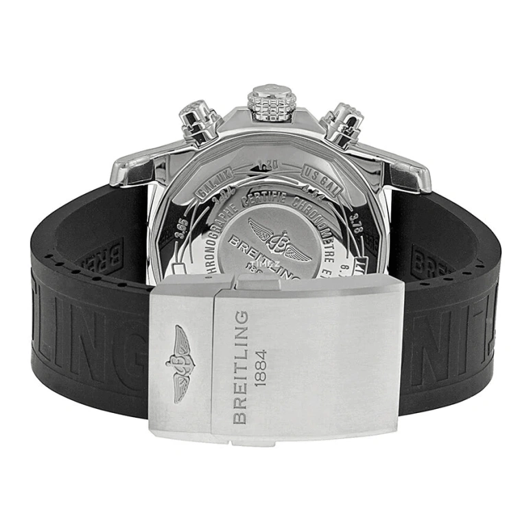 Breitling,Avenger 43mm,43mm,Stainless Steel,Black,Automatic,Chronograph,Day,A1338111,A1338111/BC33/153S/A20D.2
