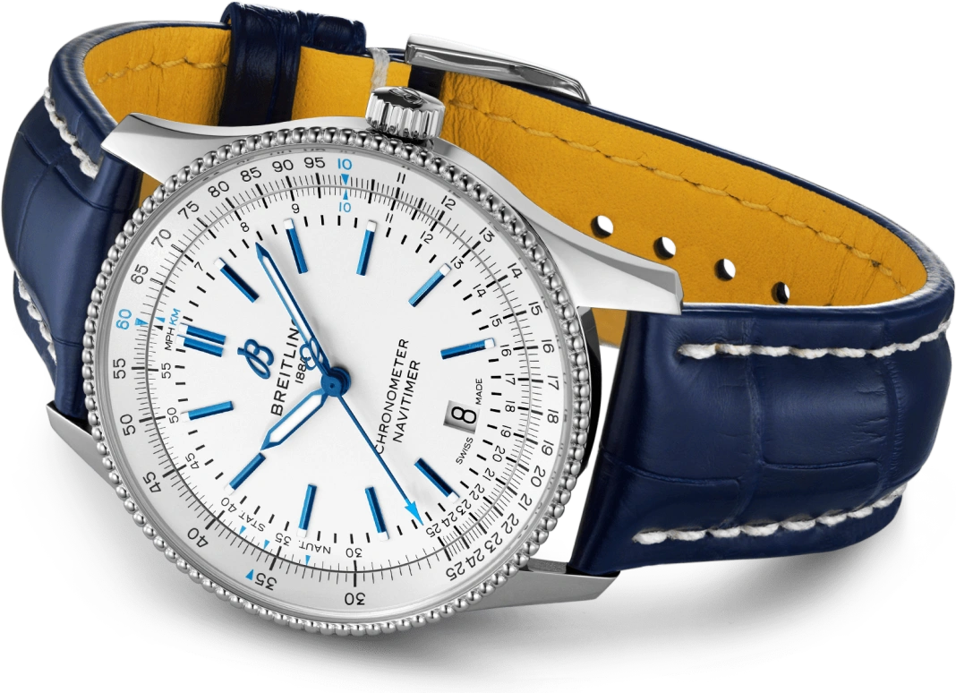 Breitling,Navitimer 41mm,41mm,Stainless Steel,Silver,Automatic,Chronograph,Date,Anti-magnetic,A173263A1G1P1