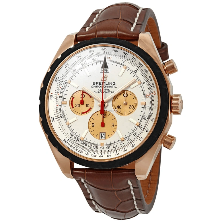Breitling,Chrono-Matic 49mm,49mm,Stainless Steel,Silver,Automatic,Chronograph,Day,R1436002,R1436002-G660BRCT