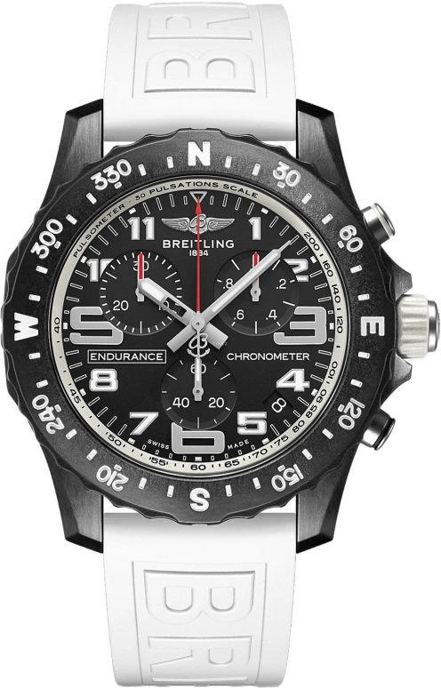 Breitling,Endurance Pro 44mm,44mm,Titaplast,Black,Quartz,Chronograph,Day,X82310A71B1S1
