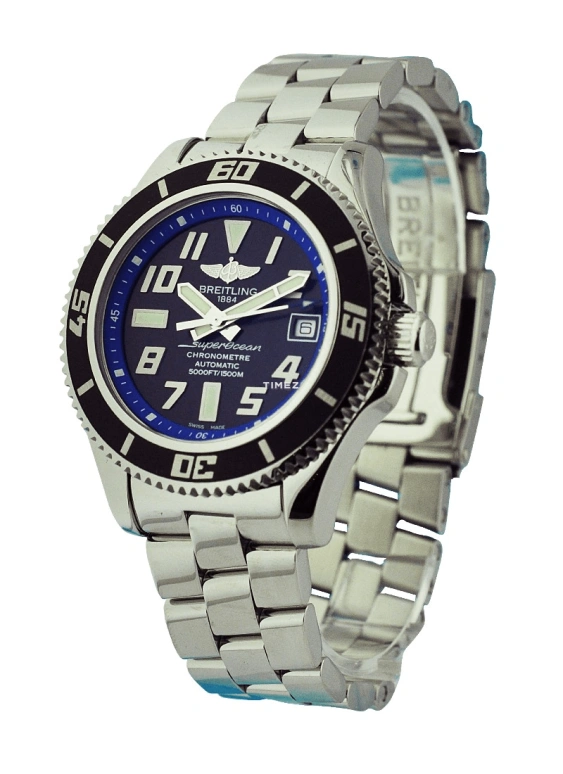 Breitling,Superocean 42mm,42mm,Stainless Steel,Black,Automatic,40hours,In-house Caliber,A1736402,A1736402.BA30.161A