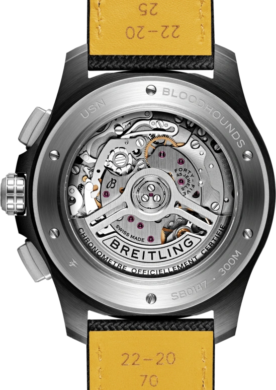 Breitling,Avenger 44mm,44mm,Titanium,Coal Gray,Automatic,Chronograph,Day,SB01472A1B1X1