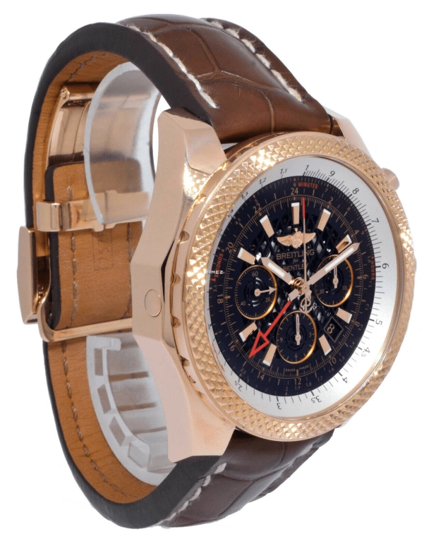 Breitling,Breitling for Bentley 49mm,49mm,Rose Gold,Black,Automatic,Chronograph,Day,Dule Time,RB043112,RB043112/BC70/761P