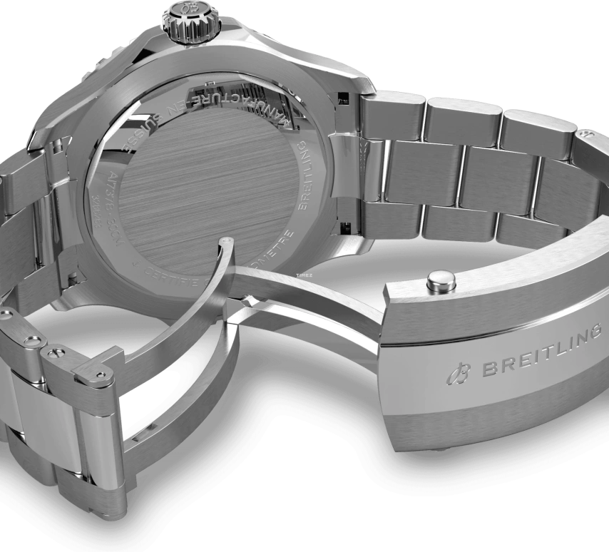 Breitling,Superocean 46mm,46mm,Stainless Steel,Blue,Automatic,40hours,In-house Caliber,A17378E71C1A1