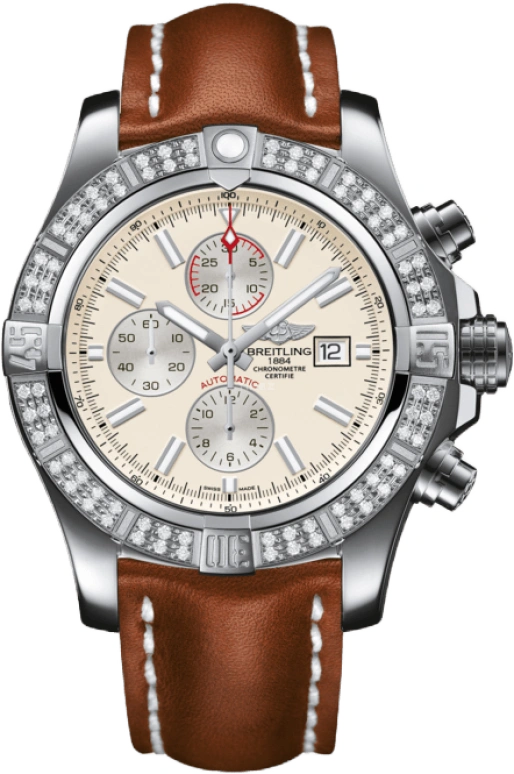 Breitling,Avenger 48mm,48mm,Stainless Steel,Silver,Automatic,Chronograph,Date,Compass,A1337153,A1337153/G779/439X/A20BA.1