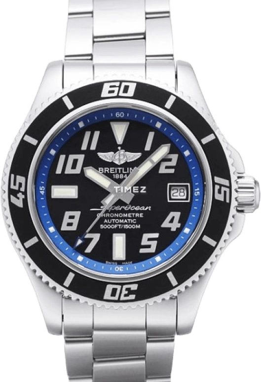 Breitling,Superocean 42mm,42mm,Stainless Steel,Black,Automatic,40hours,In-house Caliber,A1736402,A1736402.BA30.161A