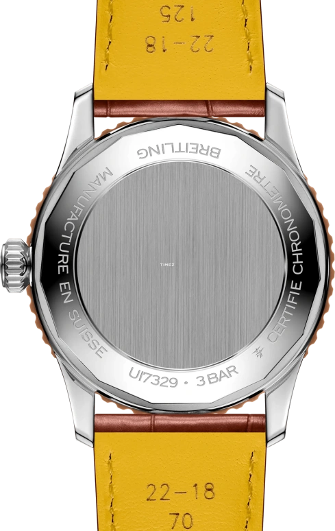 Breitling,Navitimer 41mm,41mm,Red Gold,Stainless Steel,Silver White,Automatic,40hours,In-house Caliber,U17329F41G1P1