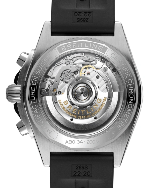 Breitling,Chronomat 42mm,42mm,Stainless Steel,Luminous,Silver,Automatic,70hours,In-house Caliber,AB0134101G1S1