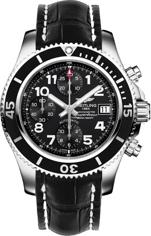 Breitling,Superocean ,Stainless Steel,Black,Automatic,A13311C9,A13311C9/BE93/728P