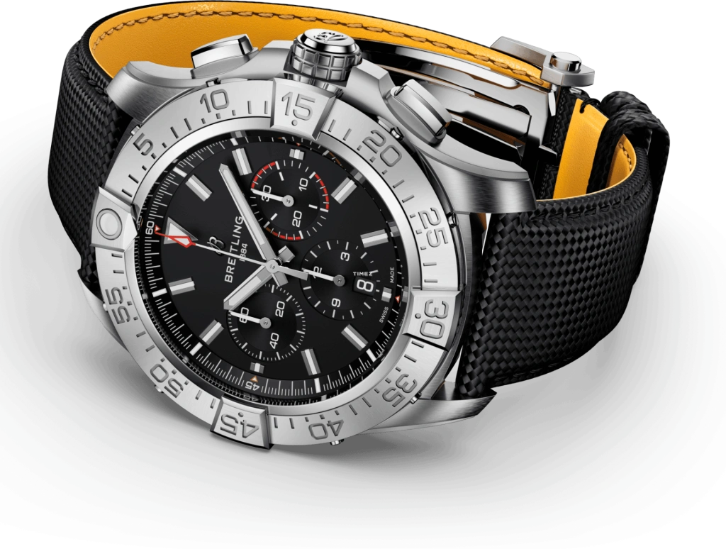 Breitling,Avenger 46mm,46mm,Titanium,Black,Automatic,Chronograph,Day,EB0148101B1X1