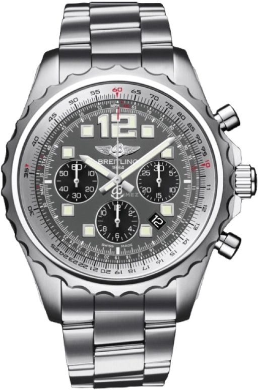 Breitling,Chronospace 46mm,46mm,Stainless Steel,Grey,Automatic,Chronograph,Date,A2336035,A2336035/F555/167A