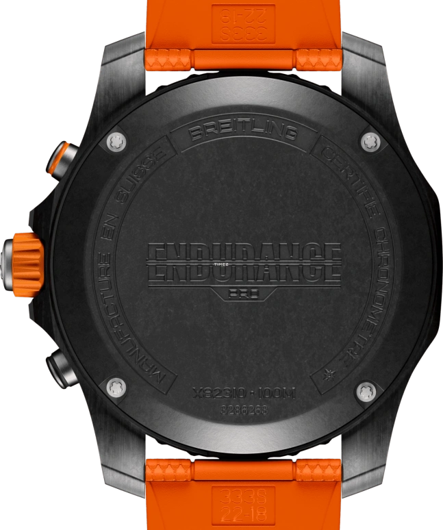 Breitling,Endurance Pro 44mm,44mm,Titaplast,Black,Quartz,Chronograph,Day,X82310A51B1S2