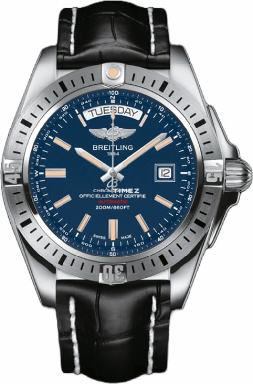 Breitling,Galactic 44mm,44mm,Stainless Steel,Automatic,38hours,In-house Caliber,A45320B9,A45320B9.C902.743P.A20BA.1