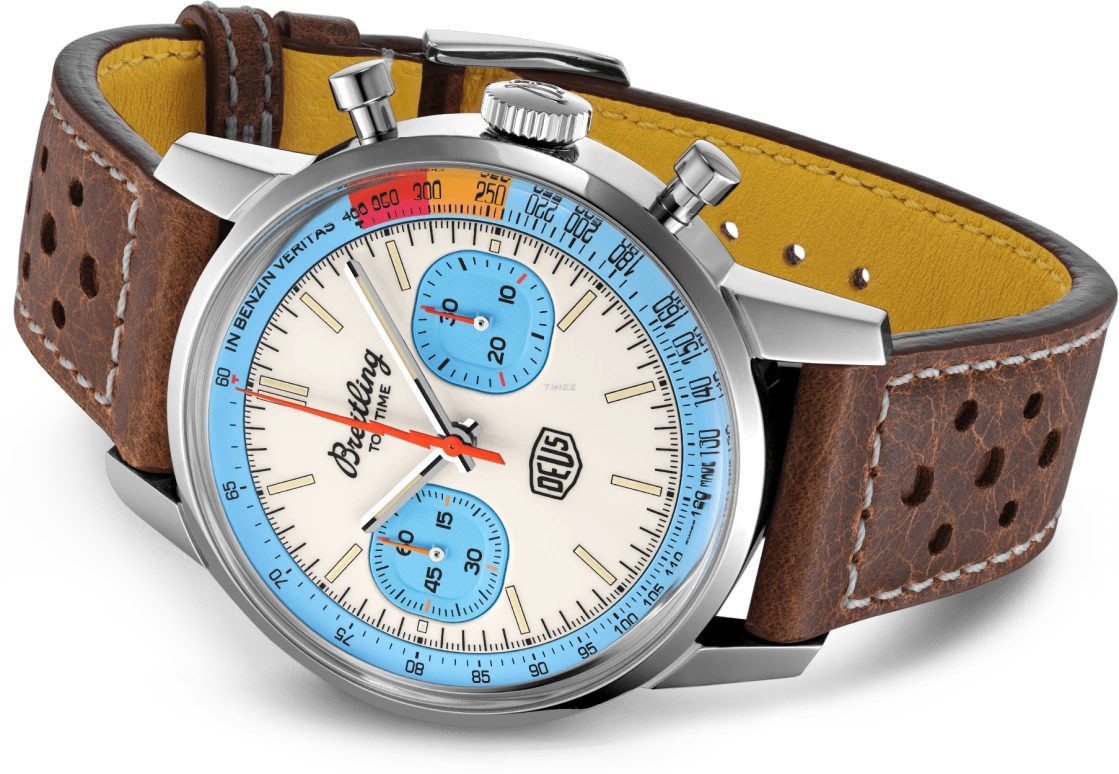 Breitling,Top Time 41mm,41mm,Stainless Steel,White,Automatic,Chronograph,Sapphire,Crystal Glass,A233112A1A1X1