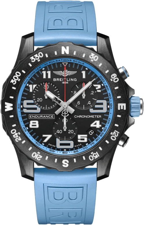 Breitling,Endurance Pro 44mm,44mm,Titaplast,Black,Quartz,Chronograph,Day,X82310281B1S1