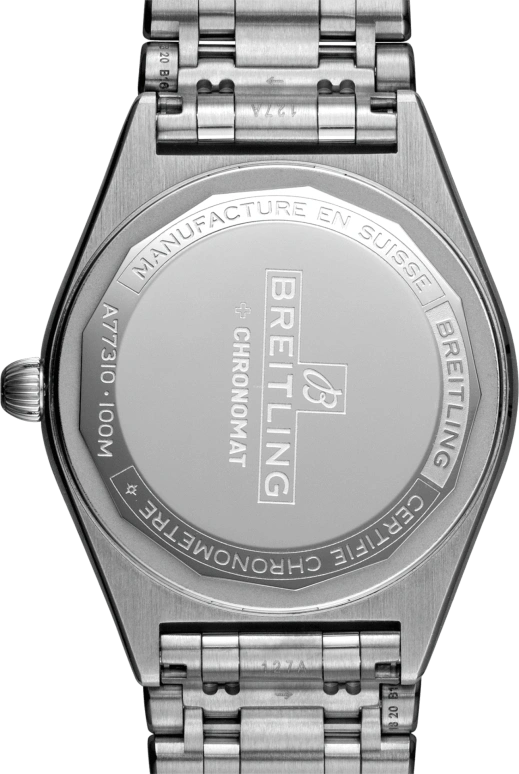 Breitling,Chronomat 32mm,32mm,Stainless Steel,Green,Quartz,26280hours,In-house Caliber,A77310101L1A1