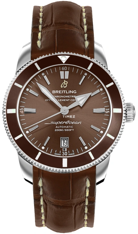 Breitling,Superocean Heritage 42mm,42mm,Stainless Steel,Bronze,Automatic,Day,70hours,AB201033,AB201033/Q617/739P