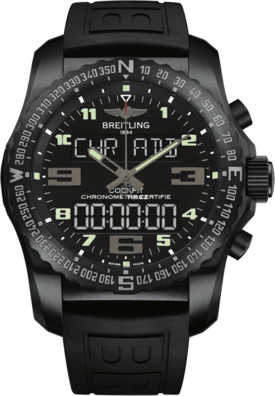 Breitling,Professional 46mm,46mm,Titanium,Titanium Gold,Black,Quartz,VB501022,VB501022/BD41/155S/V20DSA.4