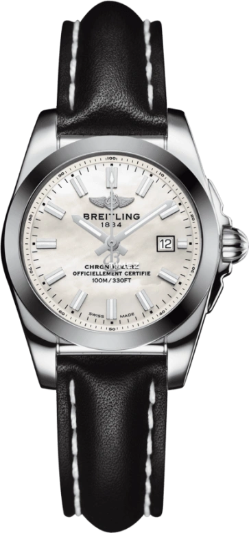 Breitling,Galactic 29mm,29mm,Stainless Steel,Silver White,Quartz,In-house Caliber,Sapphire,Crystal Glass,W7234812,W7234812.A784.477X.A12BA.1