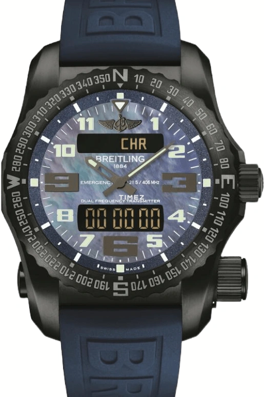 Breitling,Professional 51mm,51mm,Titanium Gold,Blue,Quartz,26280hours,In-house Caliber,V7632519,V7632519.C931.260S.V20DSA.2