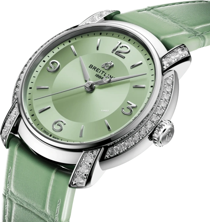 Breitling,Premier 36mm,36mm,Stainless Steel,Silver,Automatic,42hours,In-house Caliber,A10310671L1P1