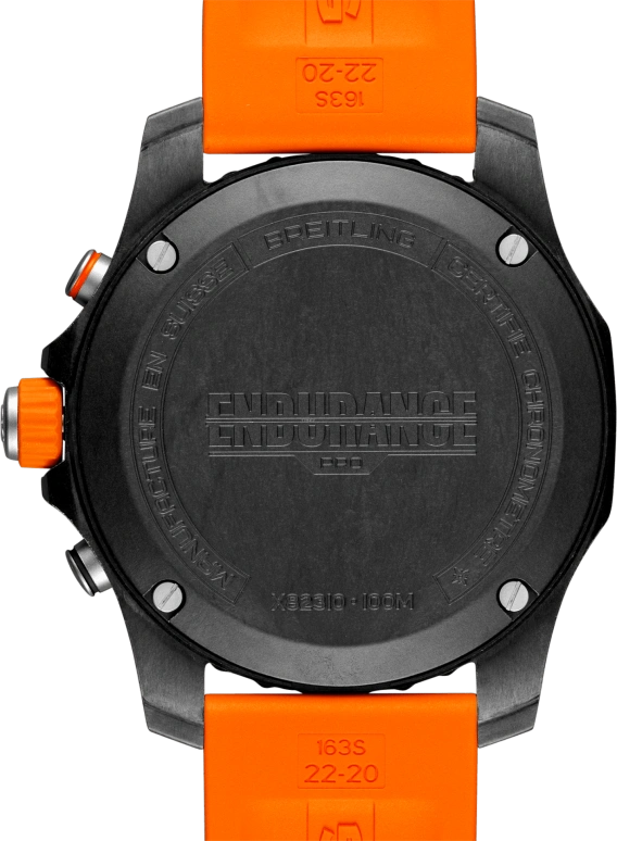 Breitling,Endurance Pro 44mm,44mm,Titaplast,Black,Quartz,Chronograph,Day,X82310A51B1S1