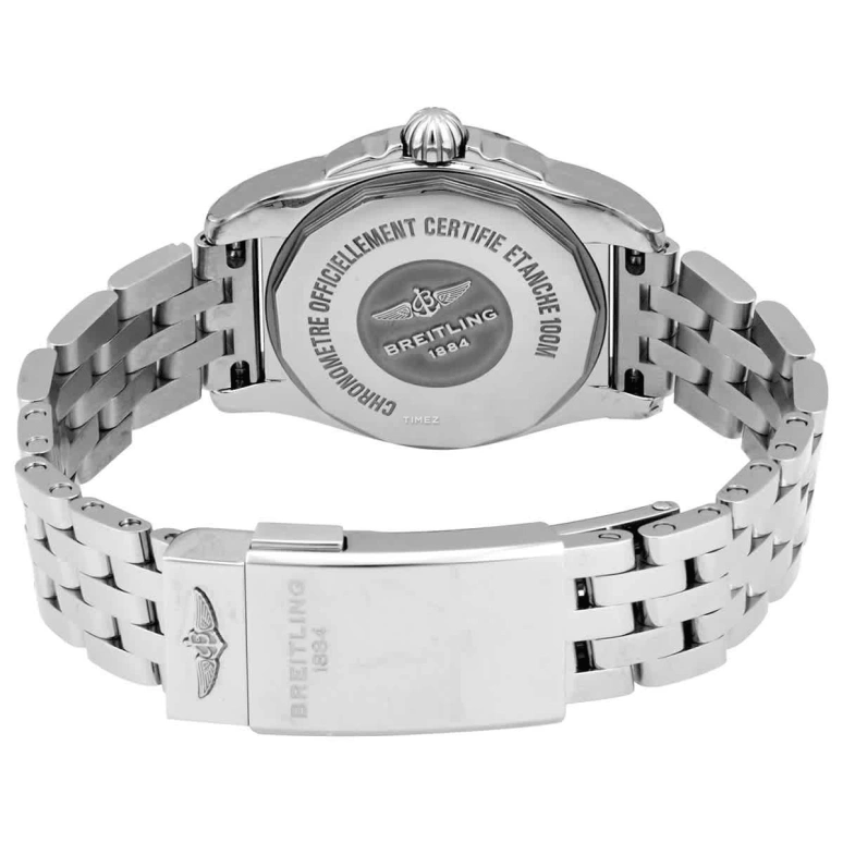 Breitling,Galactic 29mm,29mm,Stainless Steel,Black,Quartz,Day,In-house Caliber,W72348121B2A1