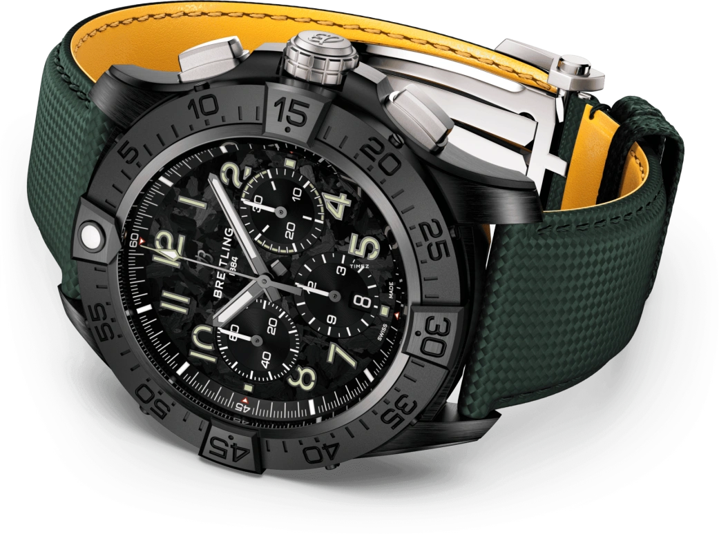 Breitling,Avenger 46mm,46mm,Ceramic,Black,Automatic,Chronograph,Day,SB0148101B1X1