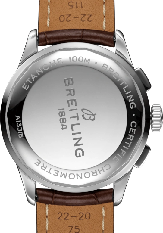 Breitling,Premier 42mm,42mm,Stainless Steel,Blue,Automatic,Chronograph,Date,Compass,A13315351C1P1