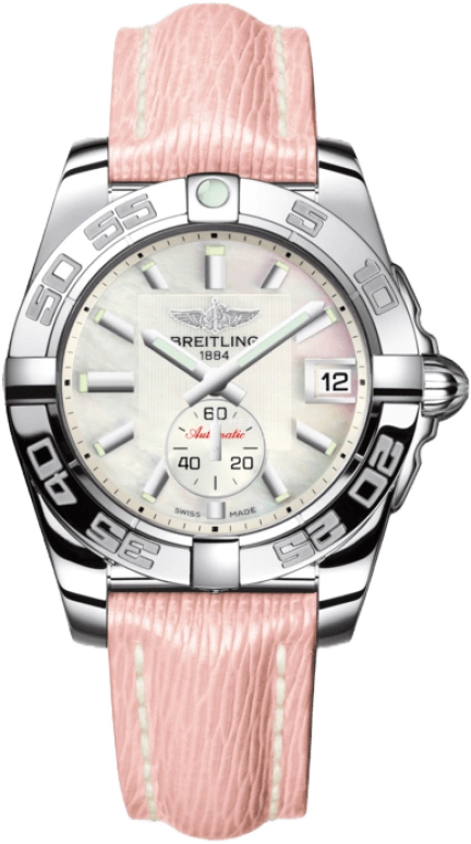 Breitling,Galactic 36mm,36mm,Stainless Steel,White,Automatic,Chronograph,Date,A3733012,A3733012/A716/239X/A16BA.1