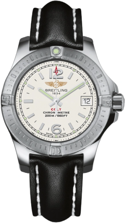 Breitling,Colt 33mm,33mm,Stainless Steel,Silver,Quartz,Date,26280hours,A7738811,A7738811/G793/408X/A14BA.1