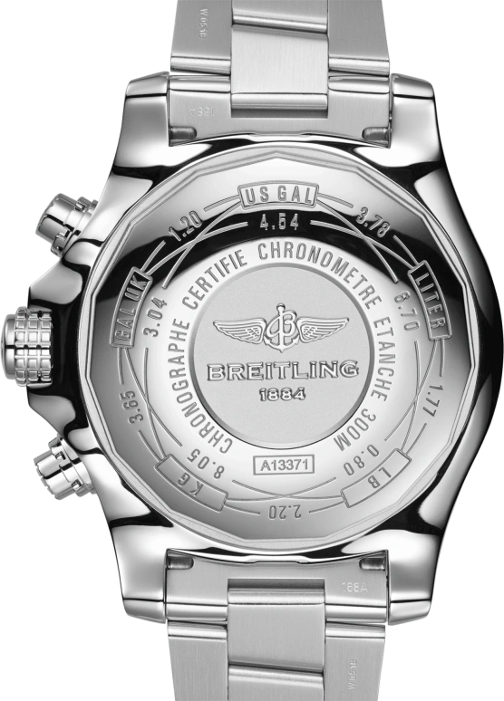 Breitling,Avenger 48mm,48mm,Stainless Steel,Black,Automatic,Chronograph,Date,Compass,A13371111B1A1