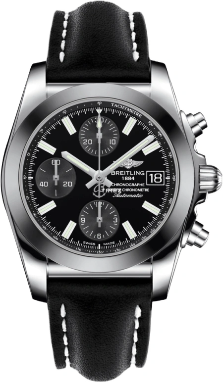 Breitling,Colt 38mm,38mm,Stainless Steel,Black,Automatic,W1331012,W1331012/BD92/429X