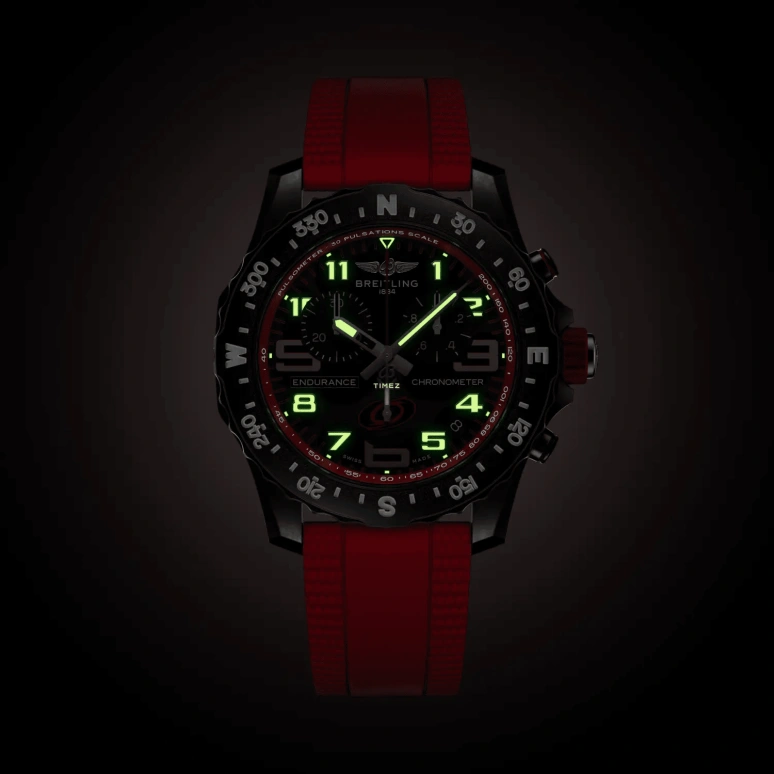 Breitling,Endurance Pro 44mm,44mm,Titaplast,Black,Quartz,Chronograph,Day,X823101M1B1S1