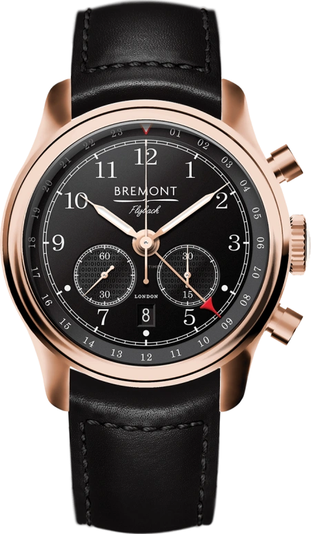 Bremont,Special & Limited 43mm,43mm,Rose Gold,Stainless Steel,Black,Automatic,Chronograph,Date,Flyback,CODEBREAKERRG