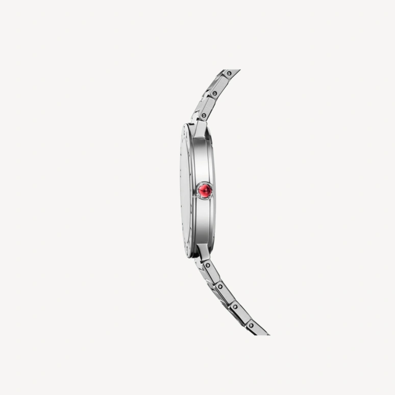 Bulgari,BB Lady 33mm,33mm,Stainless Steel,Black,Quartz,Round,Silver,103688