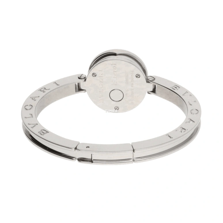 Bulgari,B.Zero1 22.50mm,22.50mm,Stainless Steel,White,Quartz,Round,Silver,BZ22S